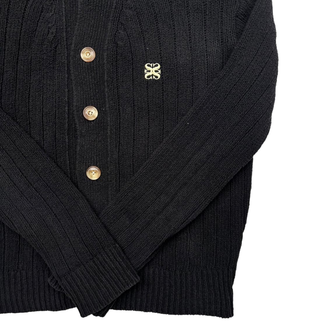 세터 파로 오버 사이즈 블랙 가디건 L 상품이미지3