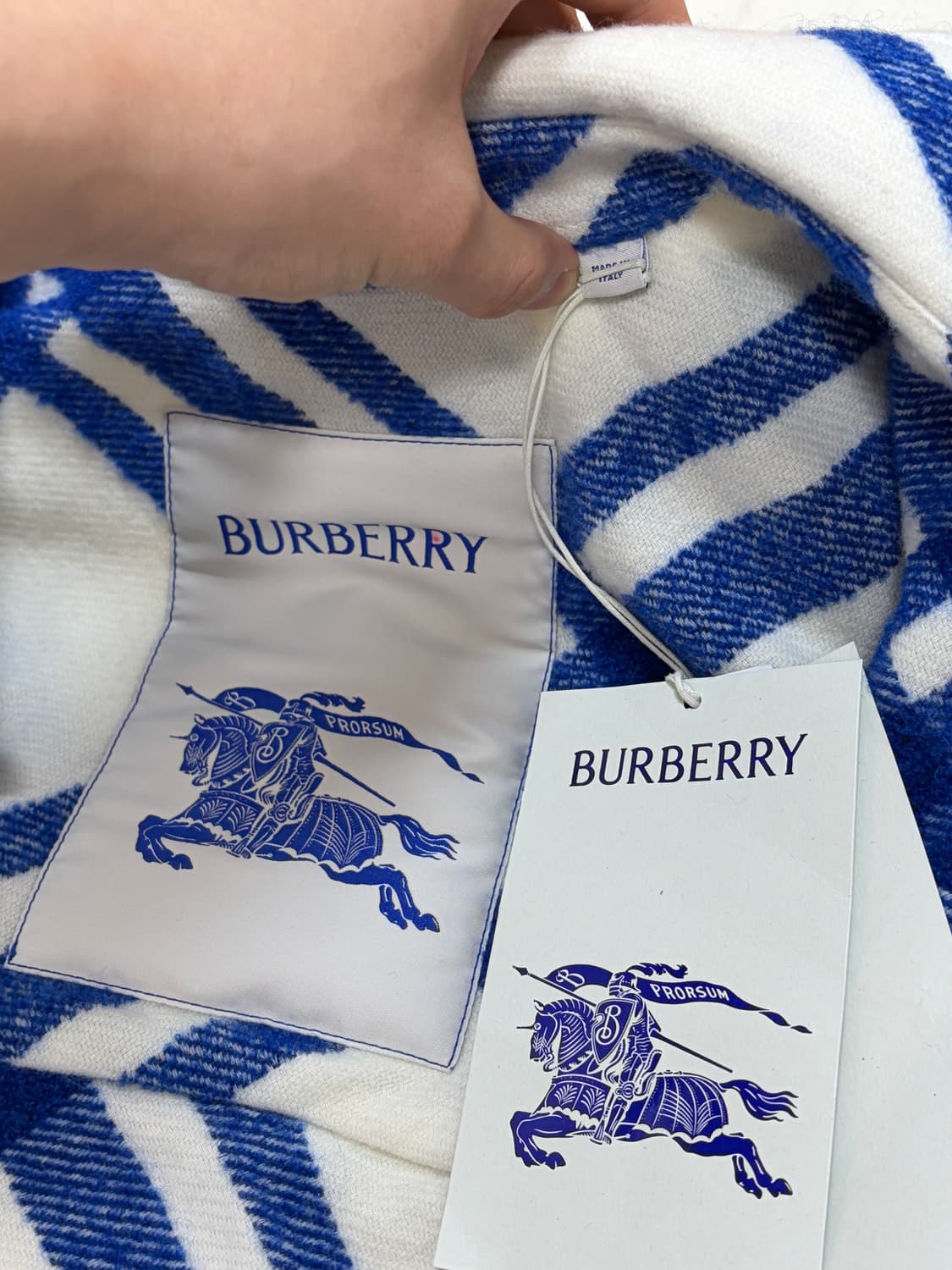 (새거급) 버버리 프로섬 알파카 울 자켓 M 버버리 프로섬 자켓 M 상품이미지4