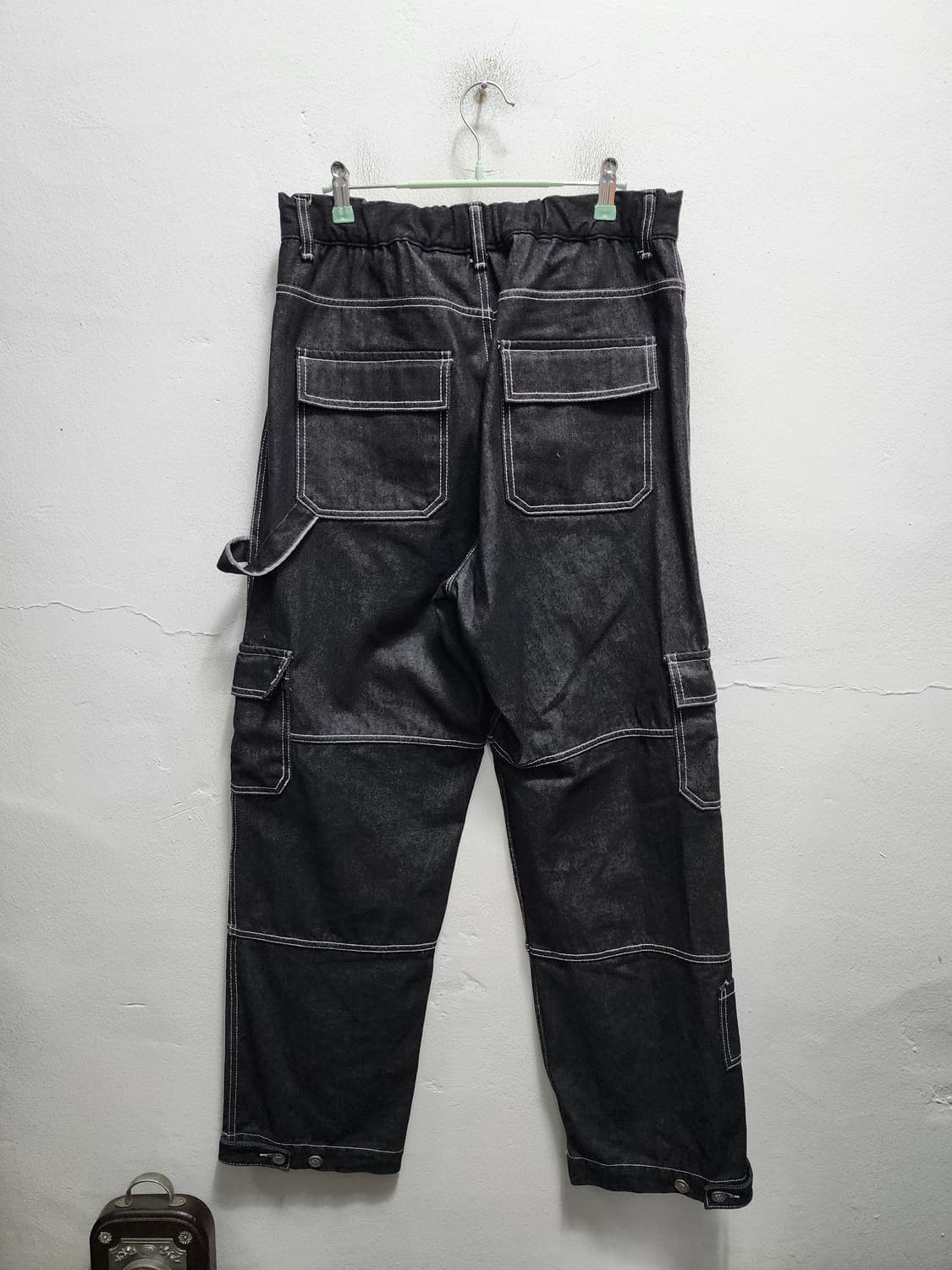 RDVZ 흑청 카고바지 청바지 상품이미지2