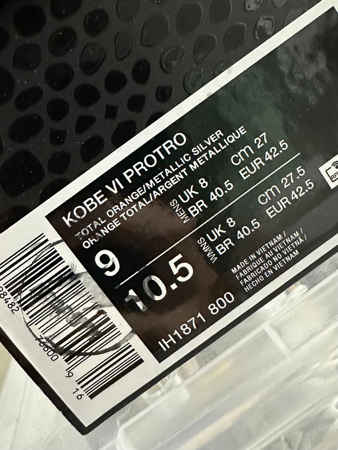 코비6 270 새상품입니다 상품이미지2