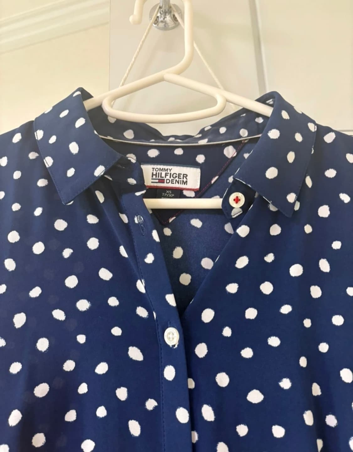 타미힐피거 도트 원피스 (1회 착용) 상품이미지2