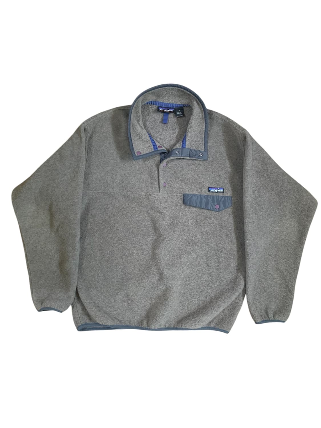[M] 90s 파타고니아 신칠라 풀오버 그레이 MADE IN USA 상품이미지1