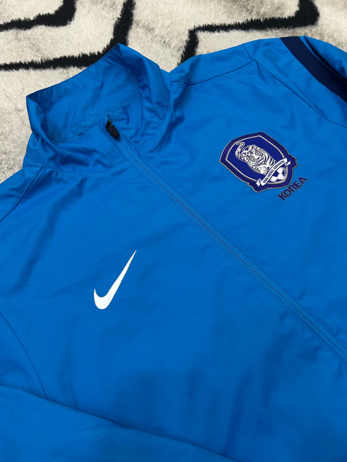 [M]나이키 12-13 국대 우븐 바람막이/블루 상품이미지1