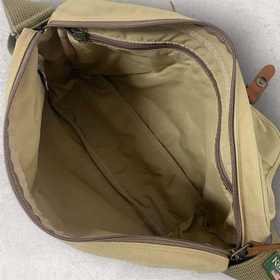 Kamp 빈티지 캔버스 메신저백 (B298) 상품이미지6