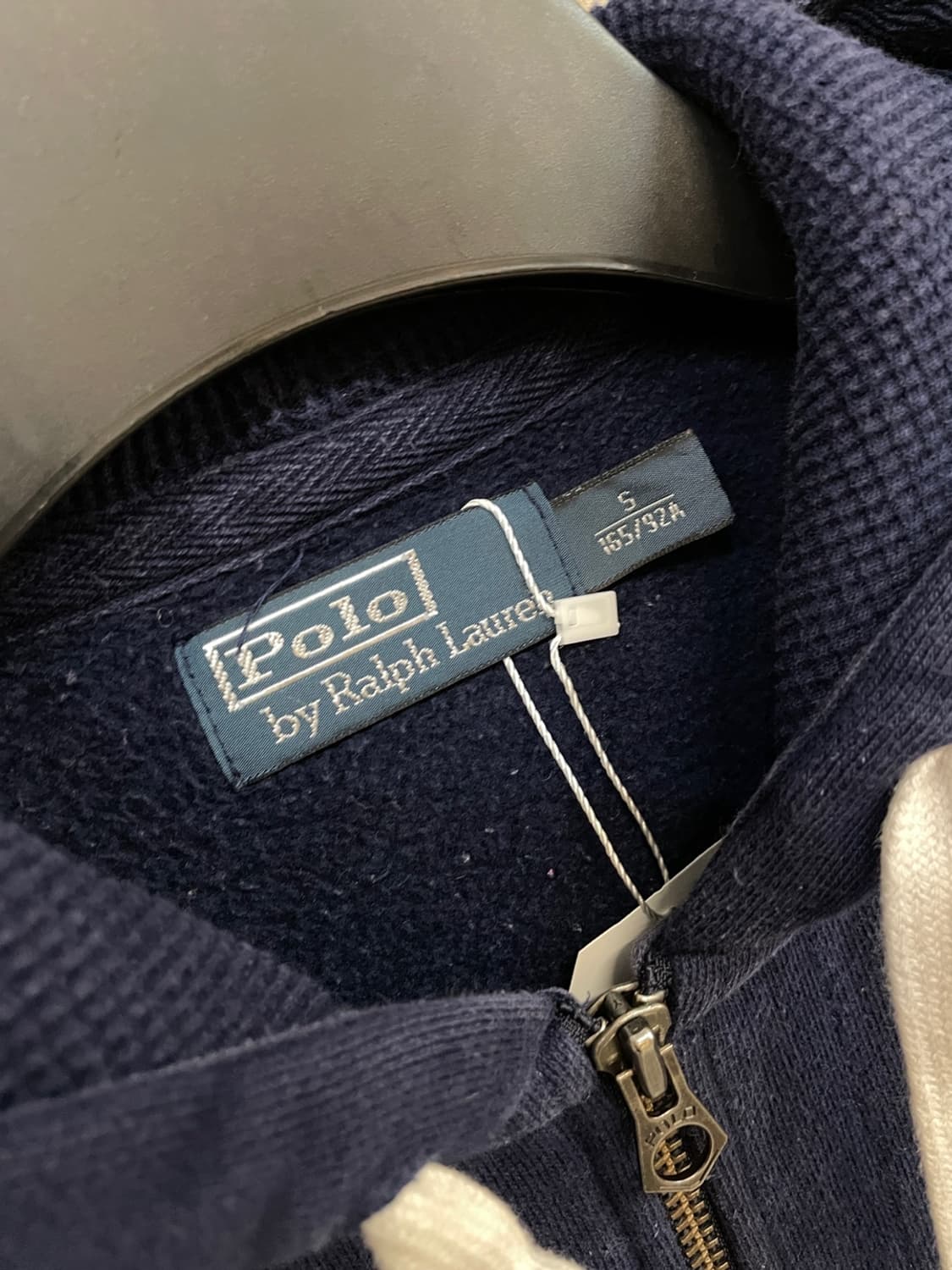 폴로 랄프로렌 네이비 후드집업 상품이미지5