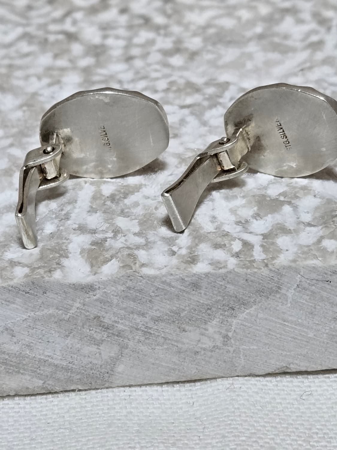 리얼 쉘카메오  실버 925 엔틱 클립형 귀걸이 상품이미지7