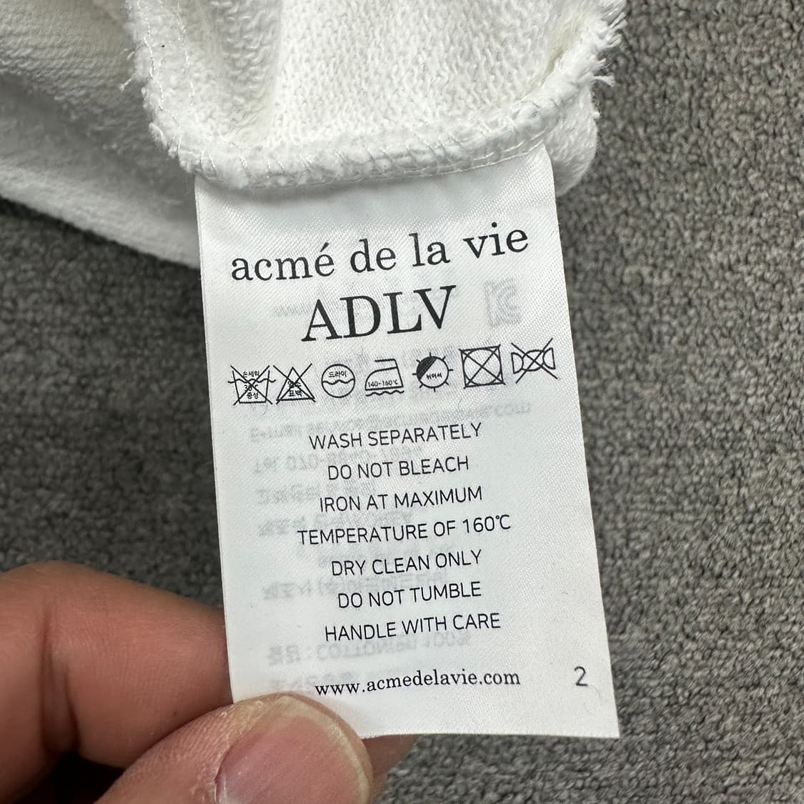 아크메드라비 후드티 상품이미지4