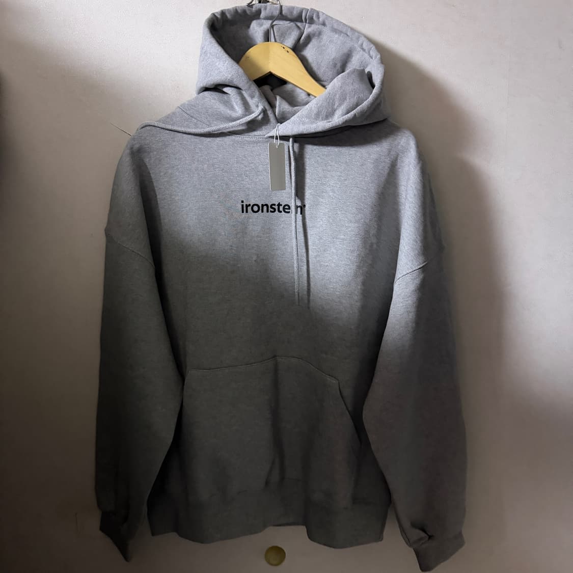 아이언슈타인 ironstein로고 후드 L (남성 100-슬림 105) 상품이미지1