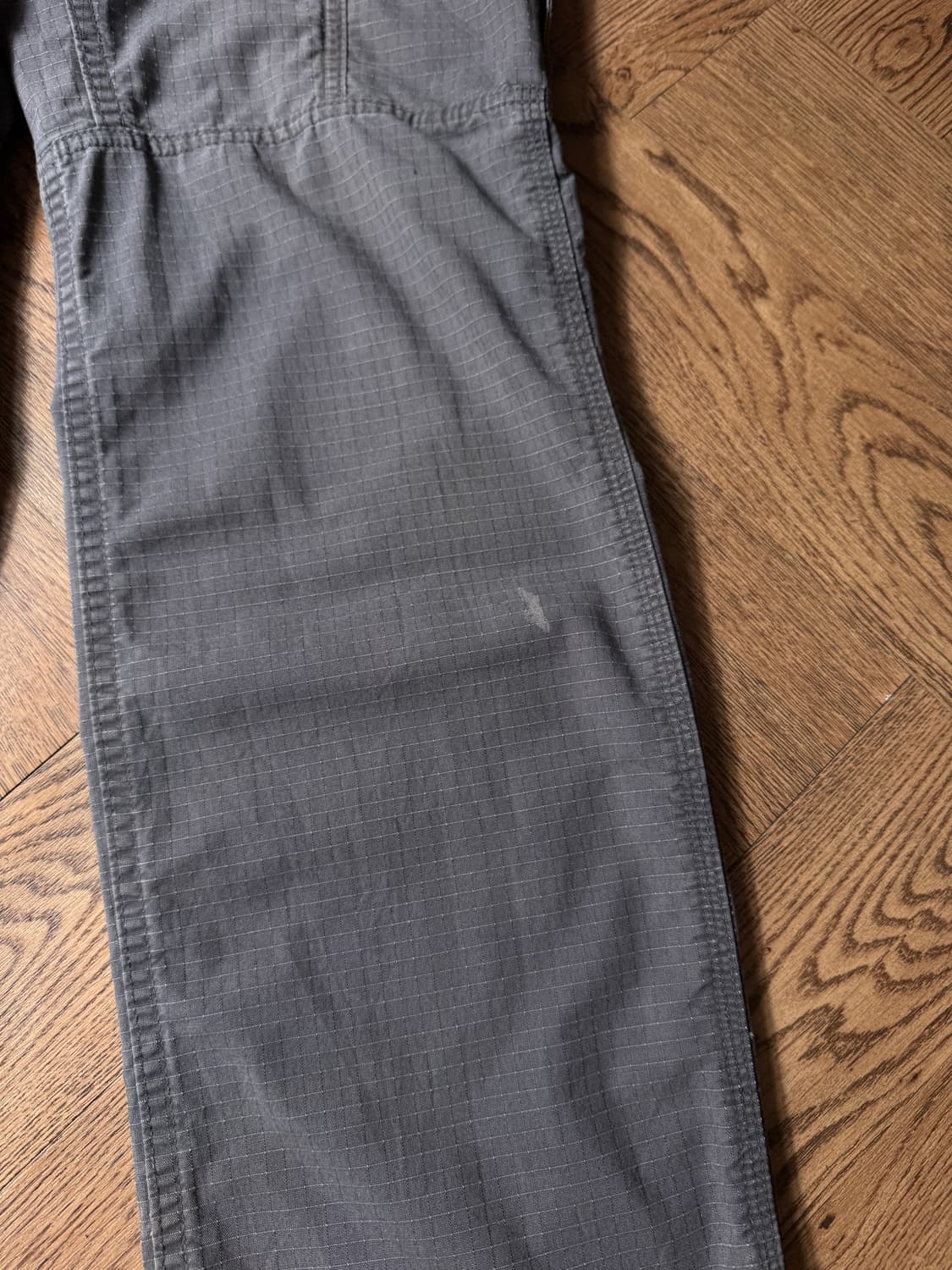 [32]칼하트 USA 차콜그레이 립스탑 워크 카고 팬츠 상품이미지6