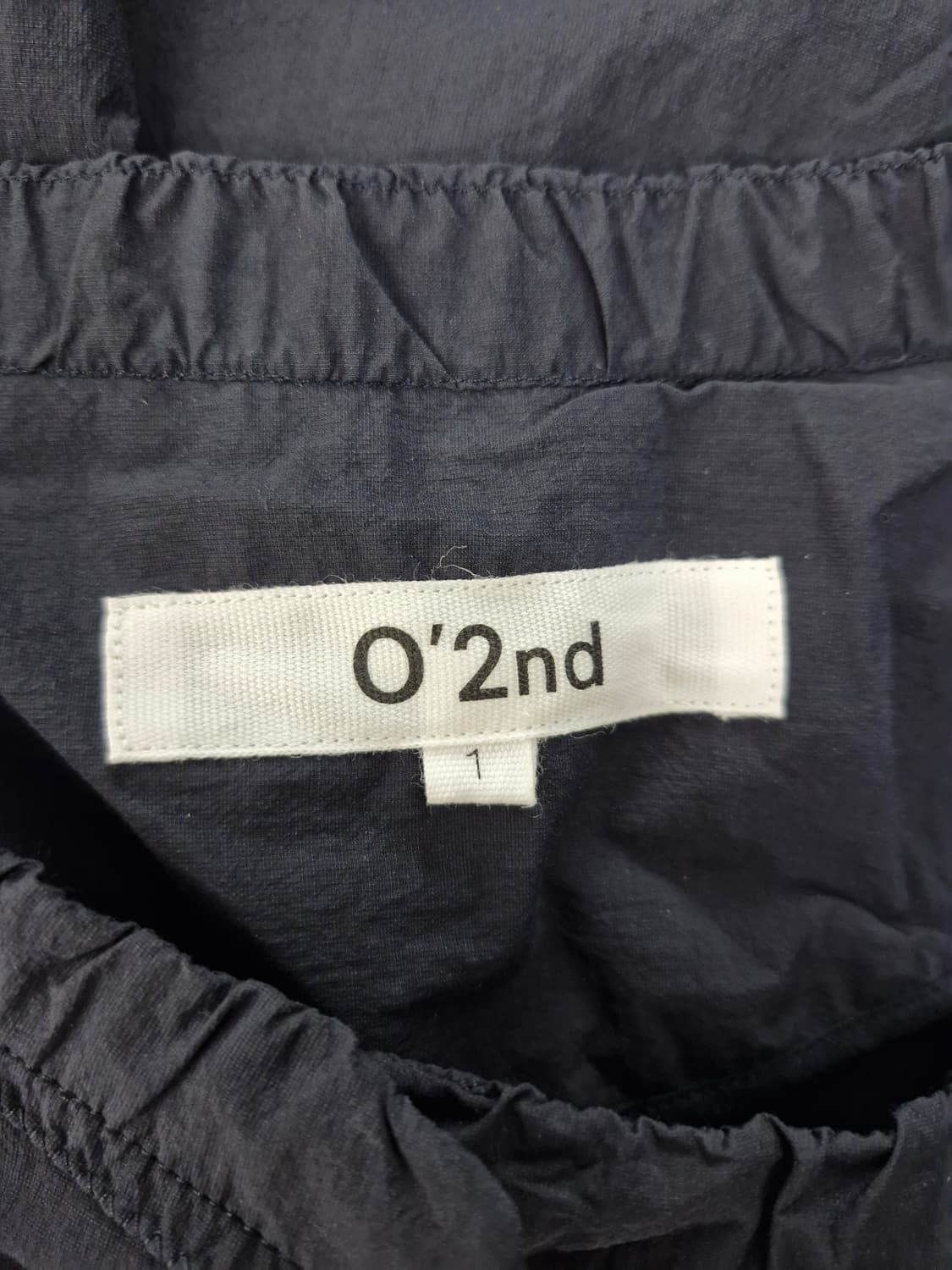 O'2nd 오즈세컨 나일론 원피스 네이비(55) 상품이미지3