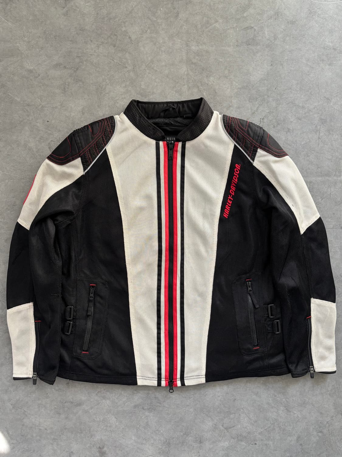 Harley Davidson 할리데이비슨 모터사이클 바이커 자켓  상품이미지3