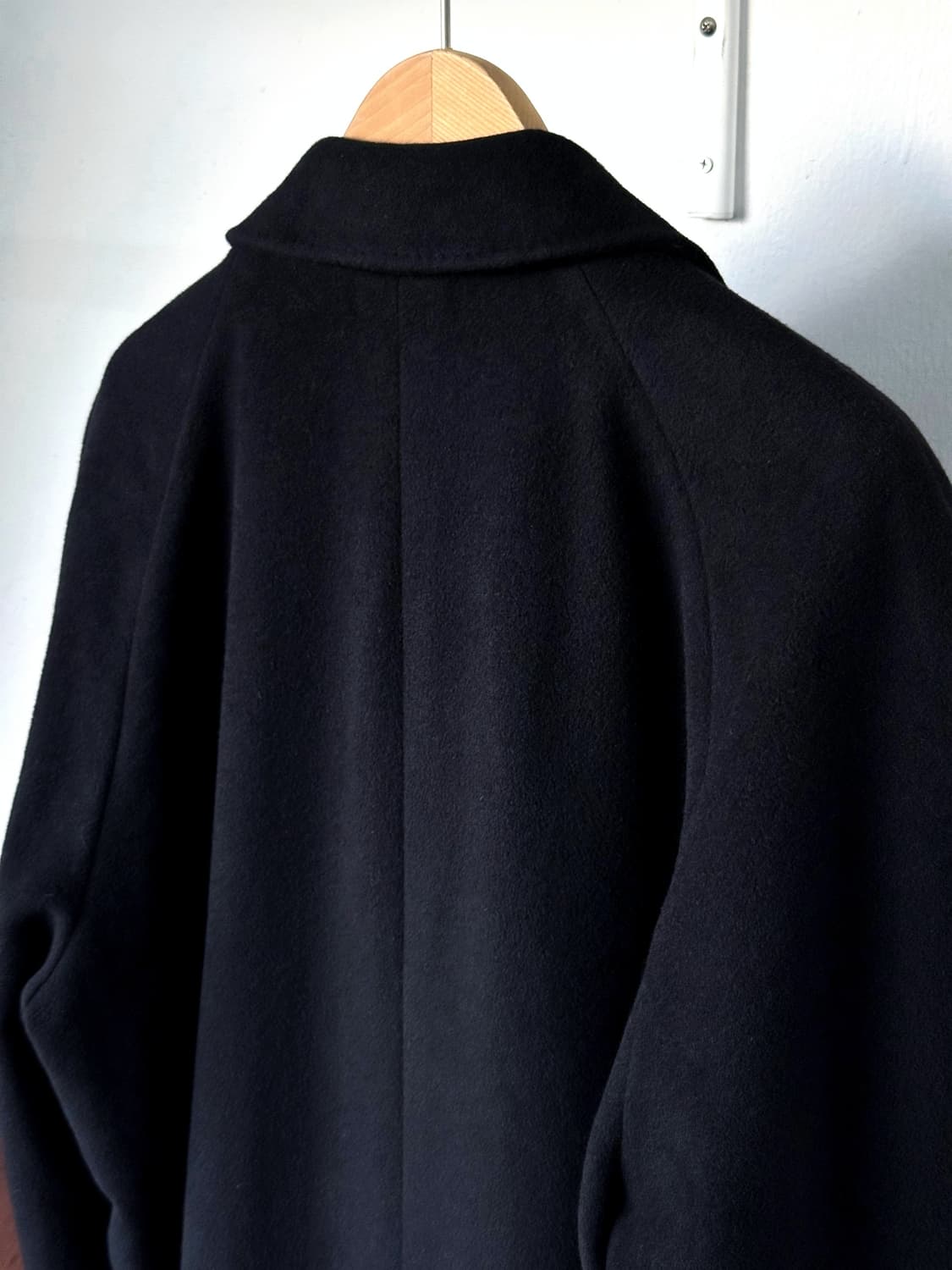 'Angora 100%' Balmacaan coat 상품이미지4