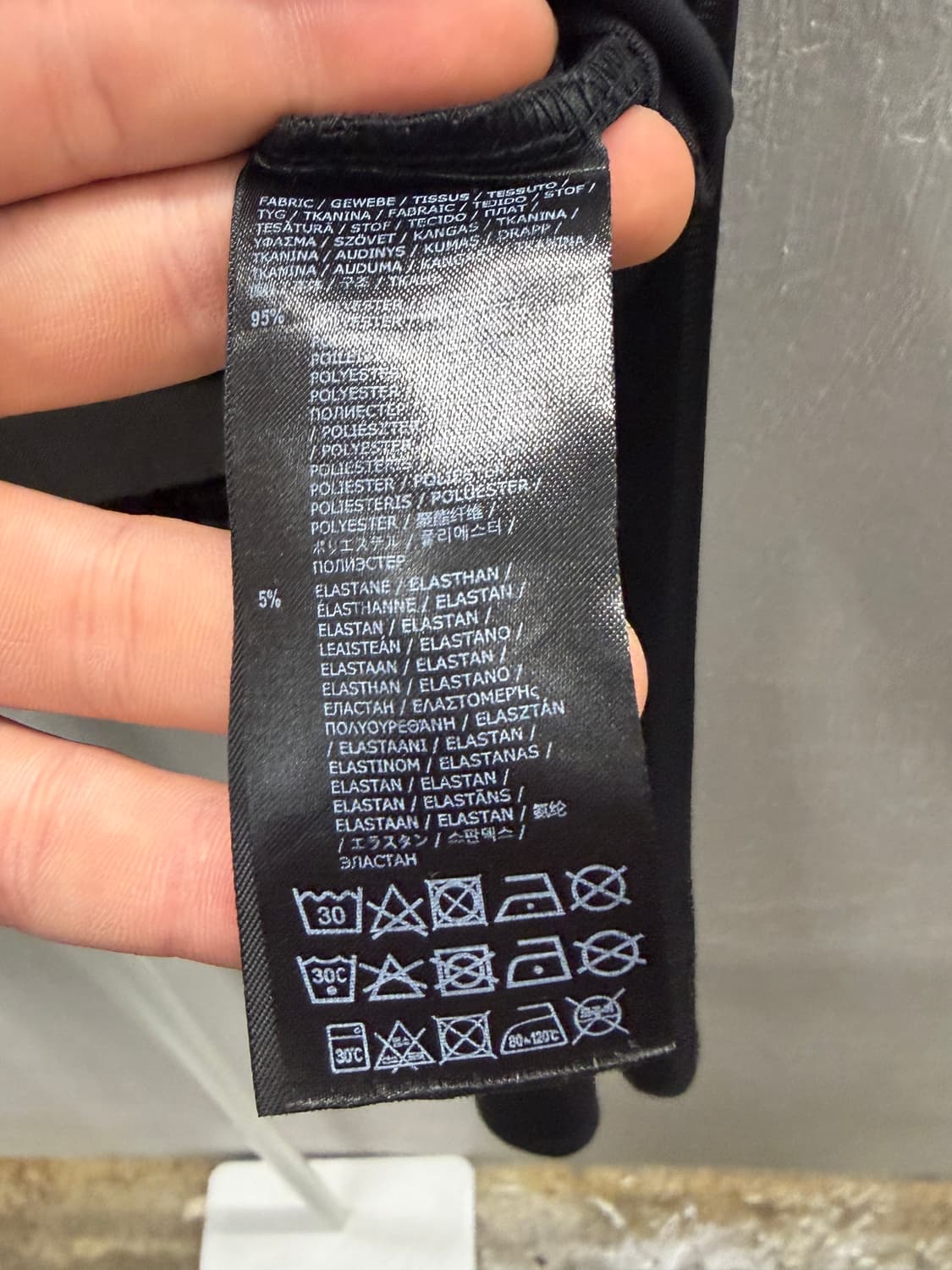 킬스타 시스루 탑 블랙 S 상품이미지5