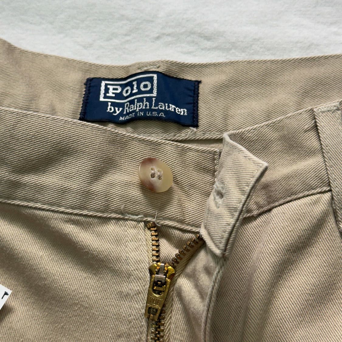 90s 폴로 랄프로렌 투턱 치노팬츠 36X30 상품이미지4