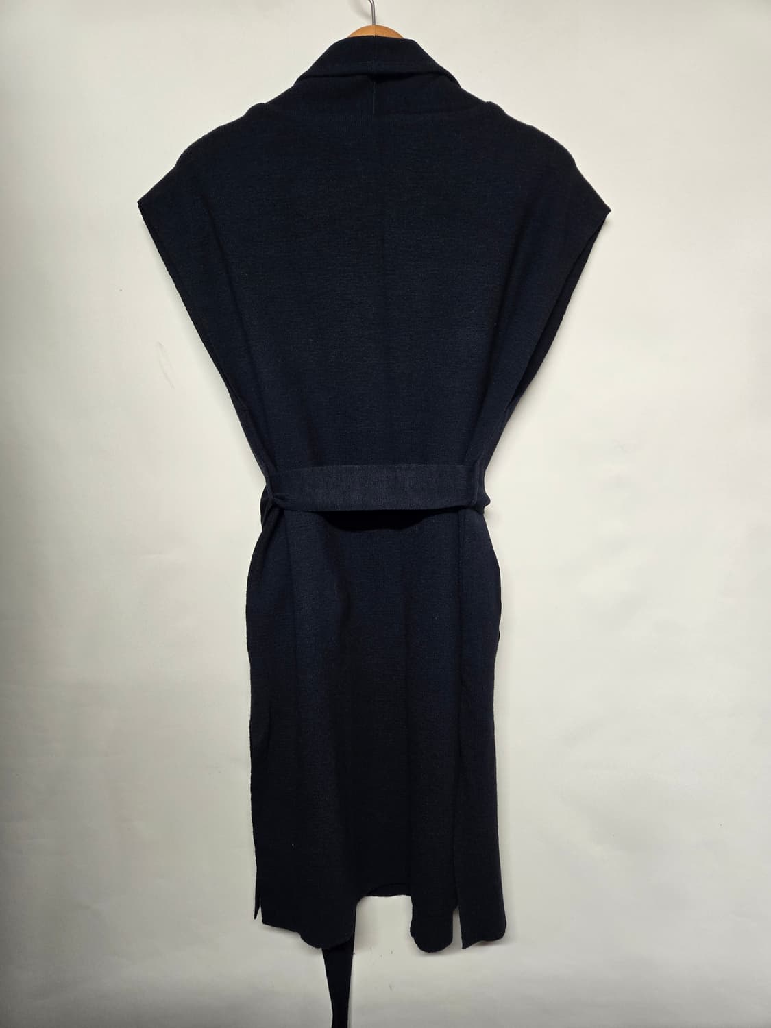 새제품)STUDIO LUXE 스튜디오럭스 니트 롱 베스트 M (55-66 상품이미지2