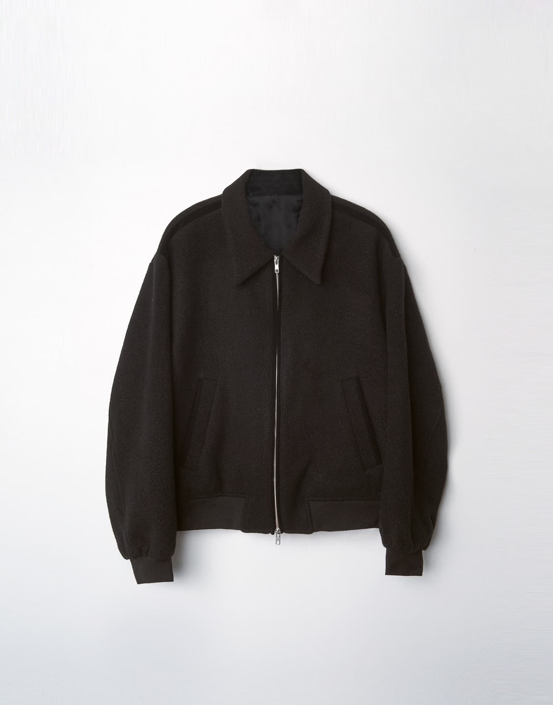 [2] 신더 아카이브 울 크롭 블루종 상품이미지1