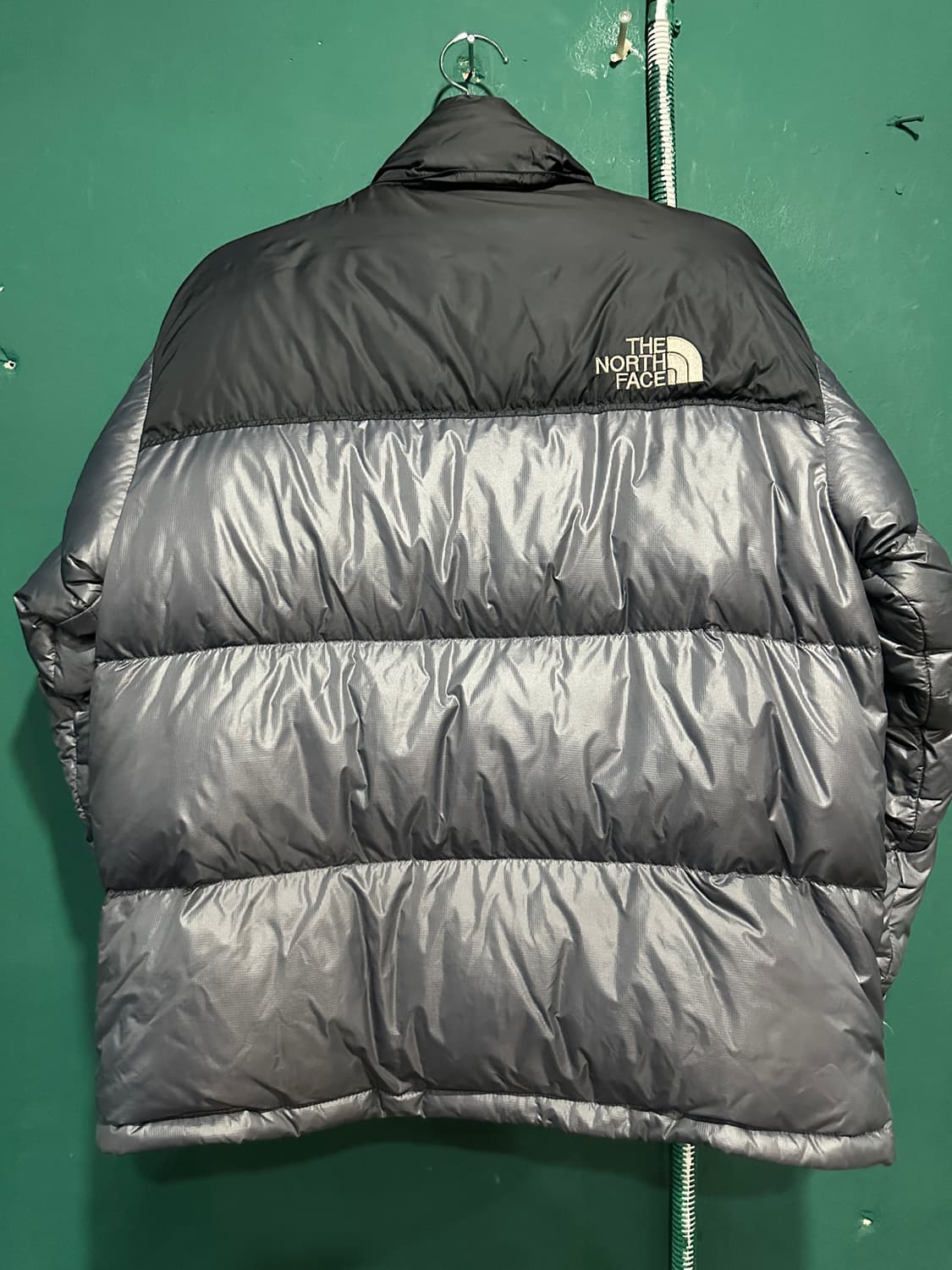 노스페이스700눕시 패딩 그레이M 상품이미지3