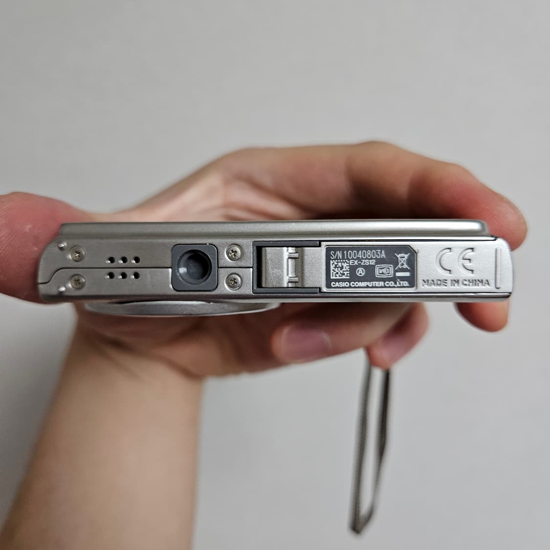 카시오 엑슬림 EX-ZS12 실버 EXILIM 빈티지 카메라 상품이미지5