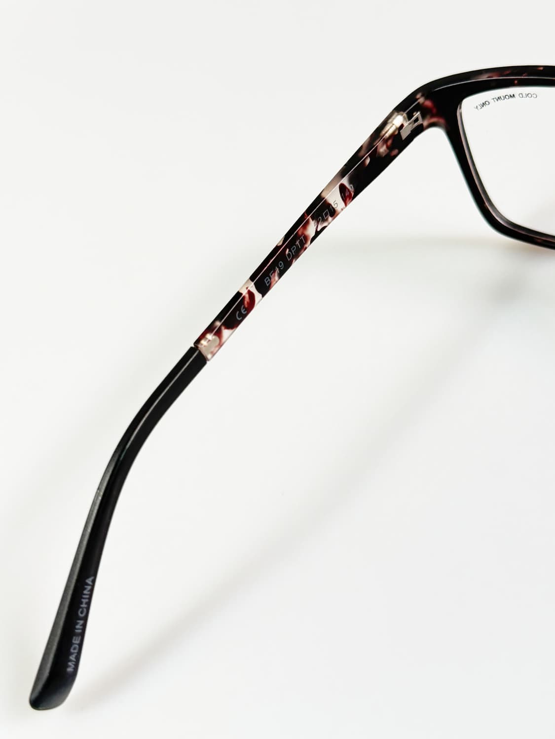 BIO EYES 다크 토터스쉘 뿔테 스퀘어 빈티지 안경 상품이미지7