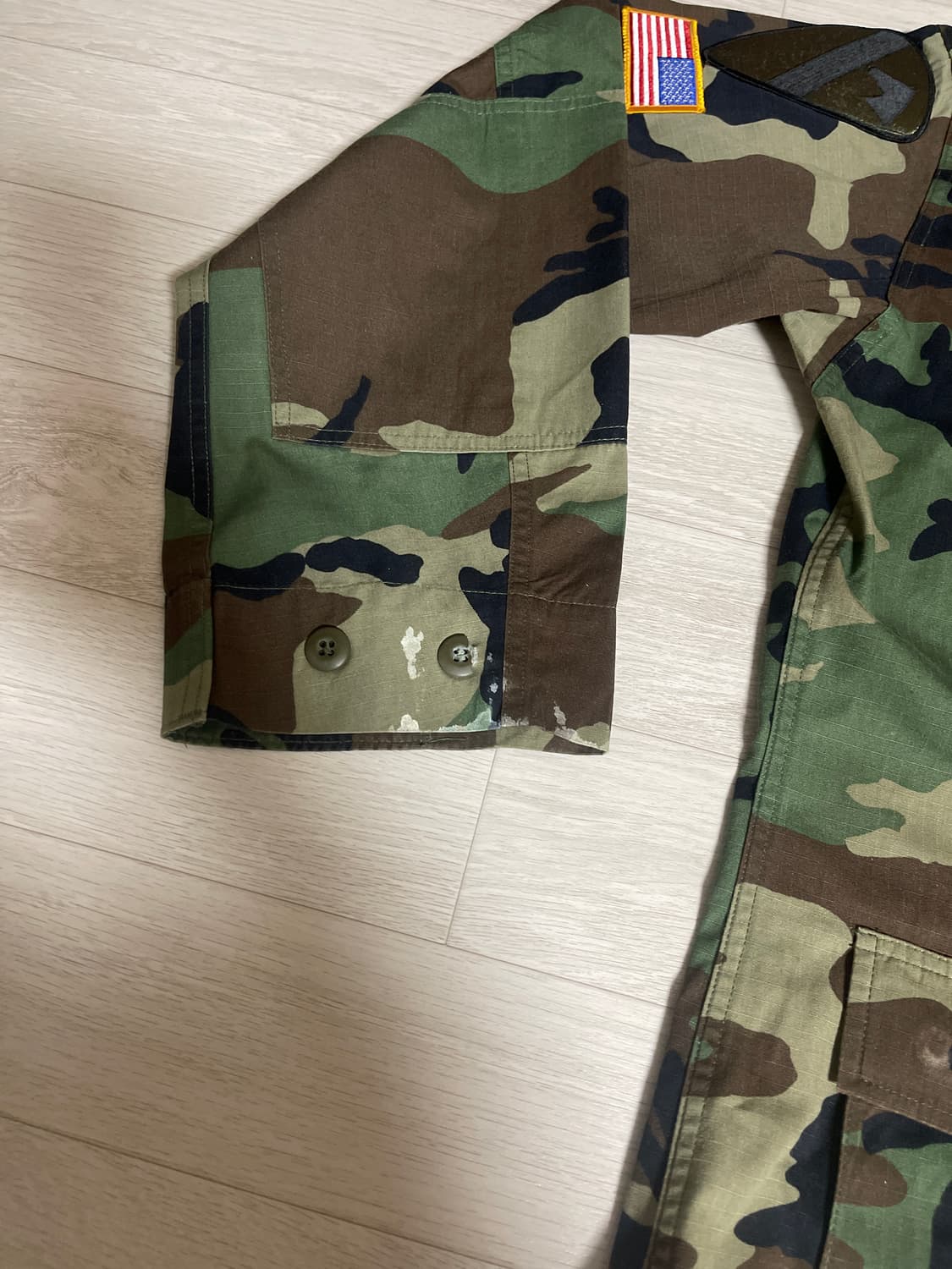 미 육군 우드랜드 M81 BDU 재킷 상품이미지8