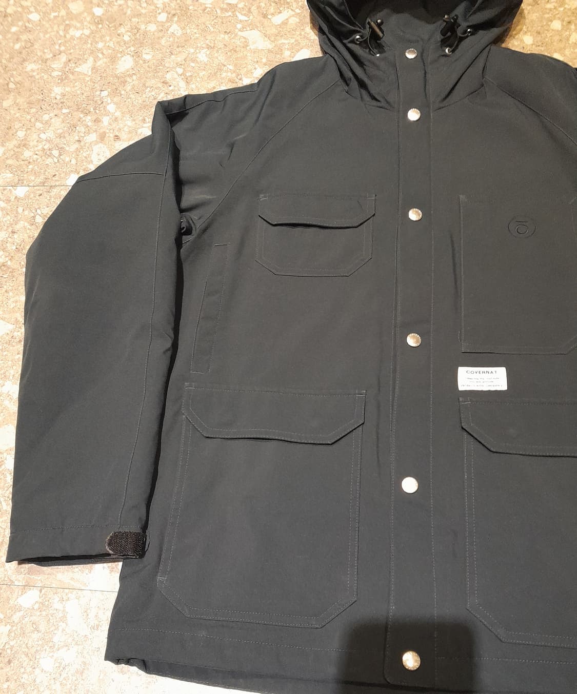 💥커버낫 후드 자켓 네이비 (M) 상품이미지8