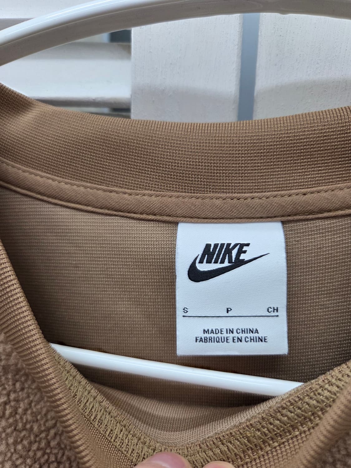 나이키 후리스 기모 크롭 맨투맨 상품이미지3