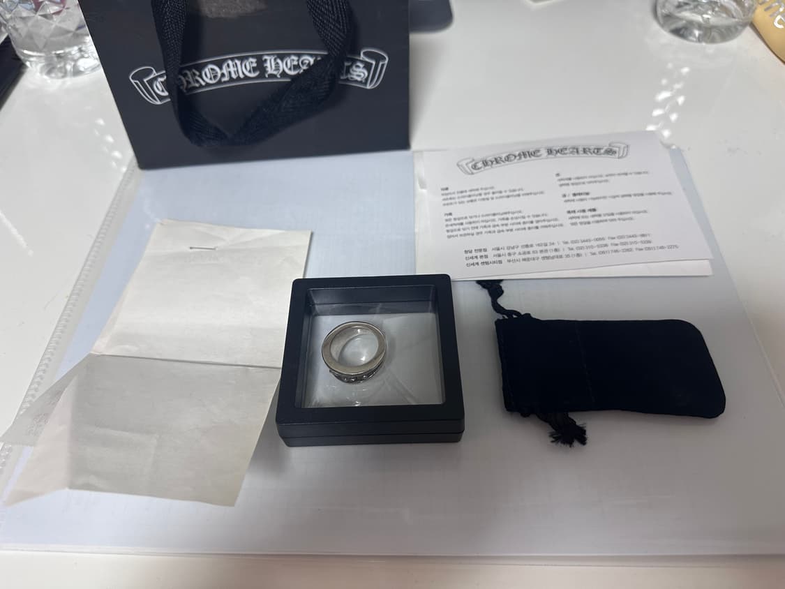 크롬하츠 v 밴드링 kr 19.5 사이즈  상품이미지1