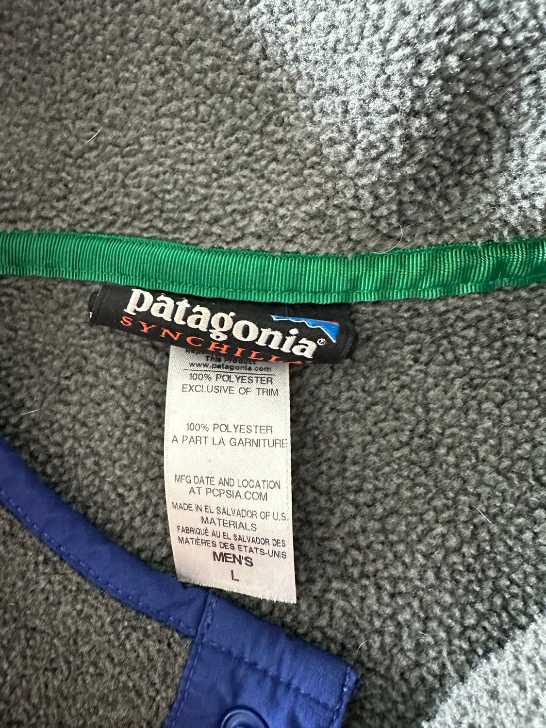 10s 신칠라 블루 그레이 L 상품이미지3