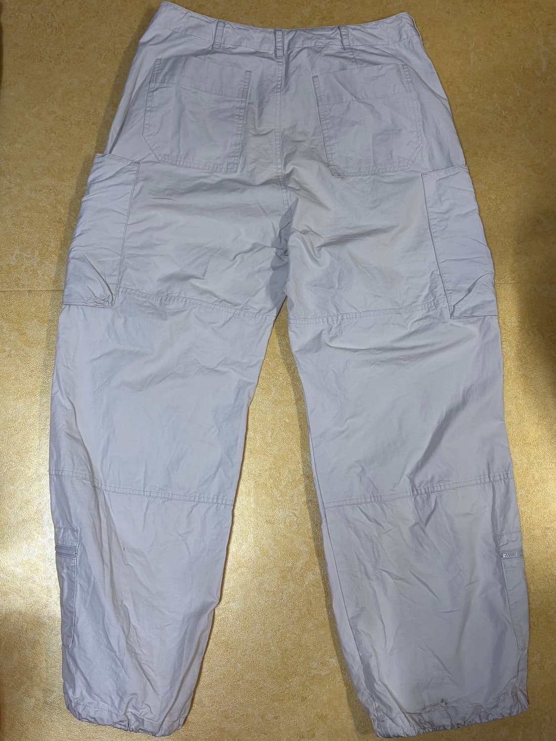 해칭룸 zip cargo pants light grey 상품이미지2