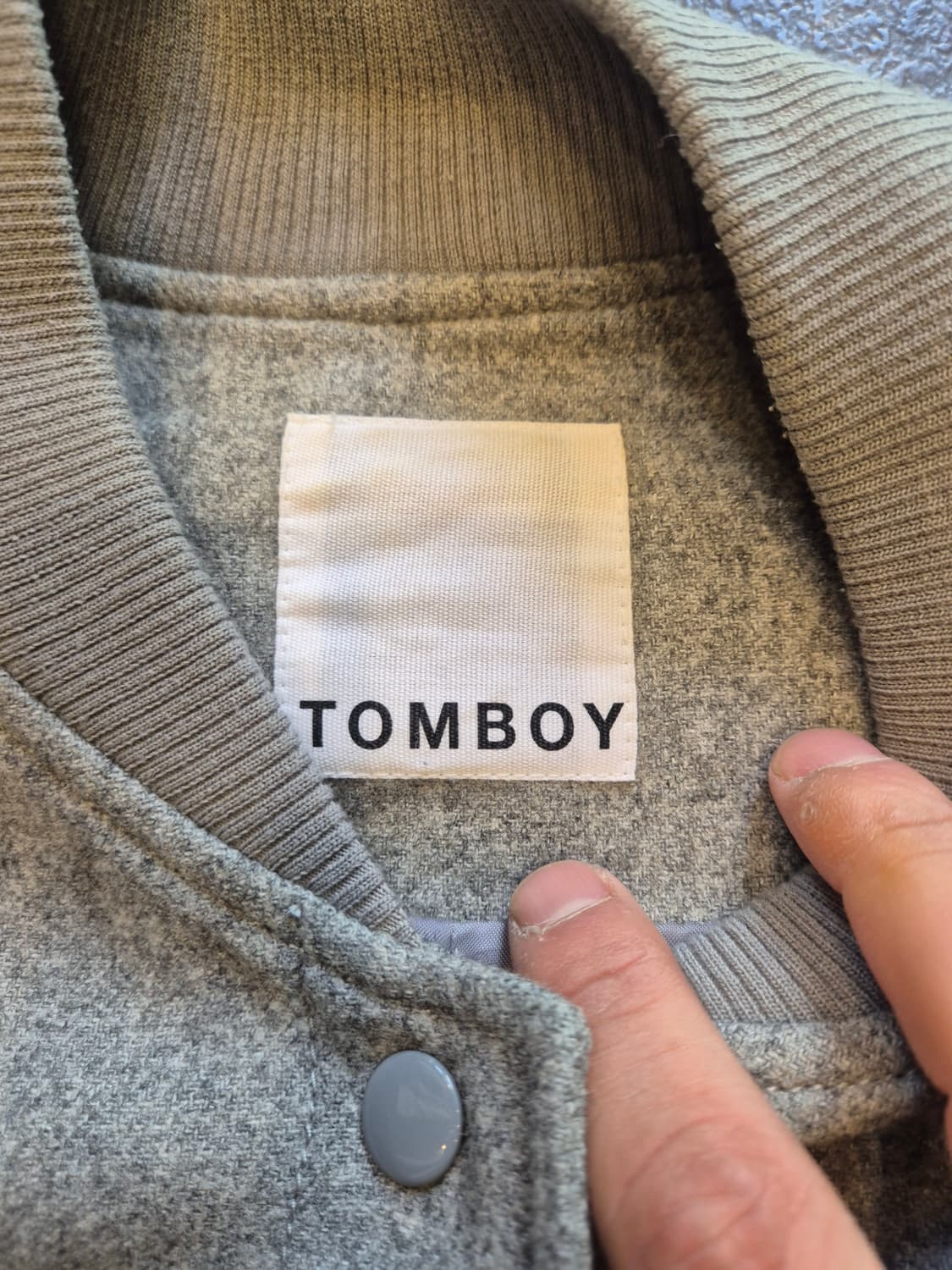 톰보이 모헤어 자켓 F 상품이미지3