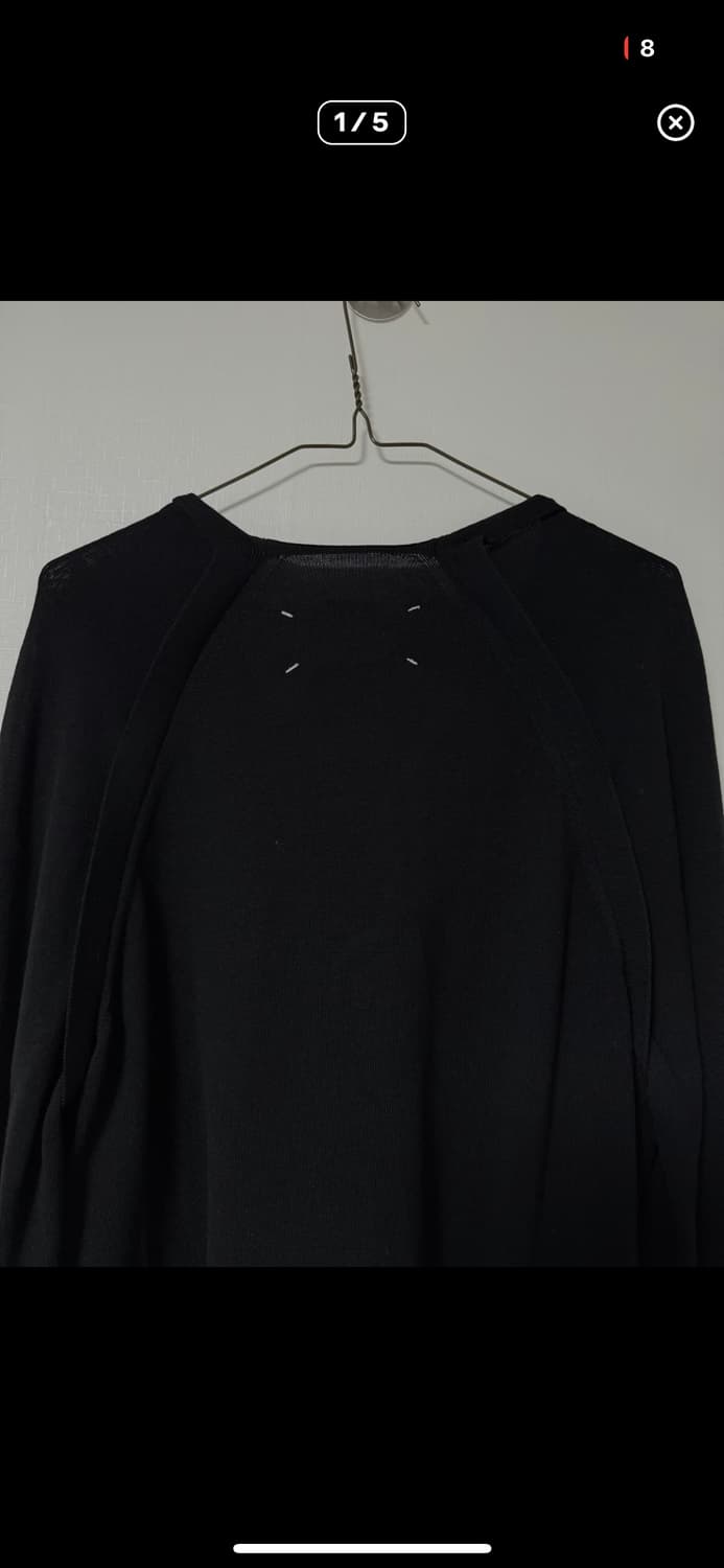 M 메종 마틴 마르지엘라 가디건 블랙 상품이미지3