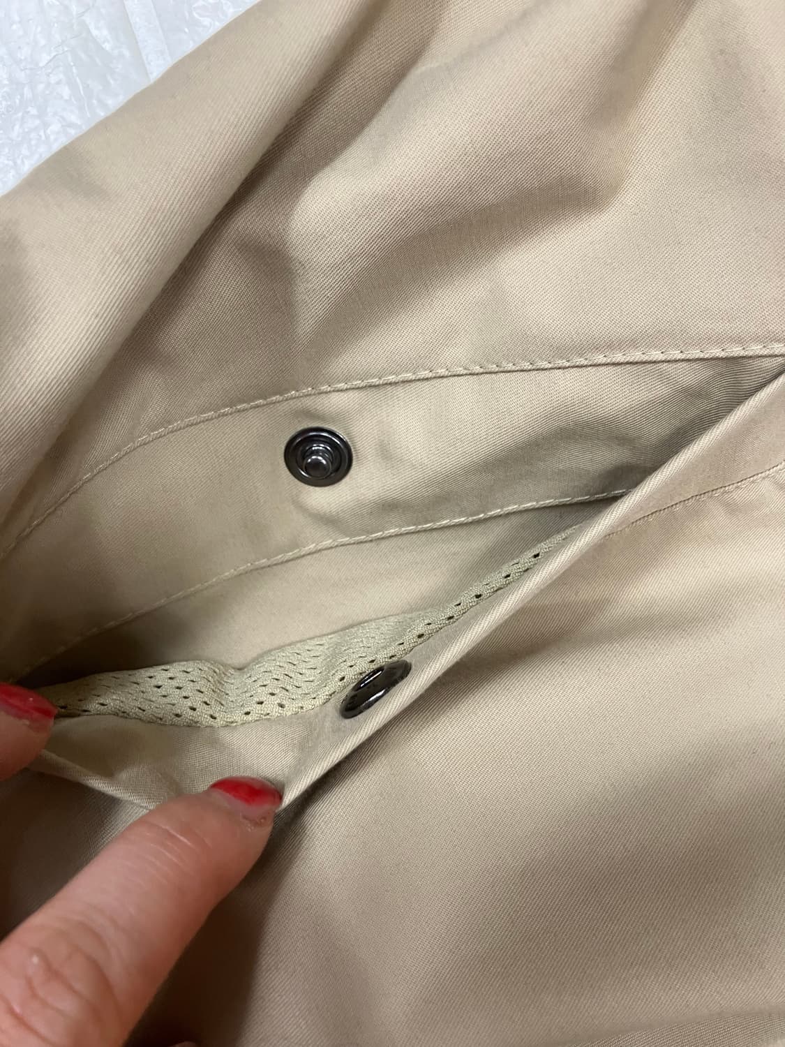 나이키 봄버 자켓 베이지 XL 상품이미지6