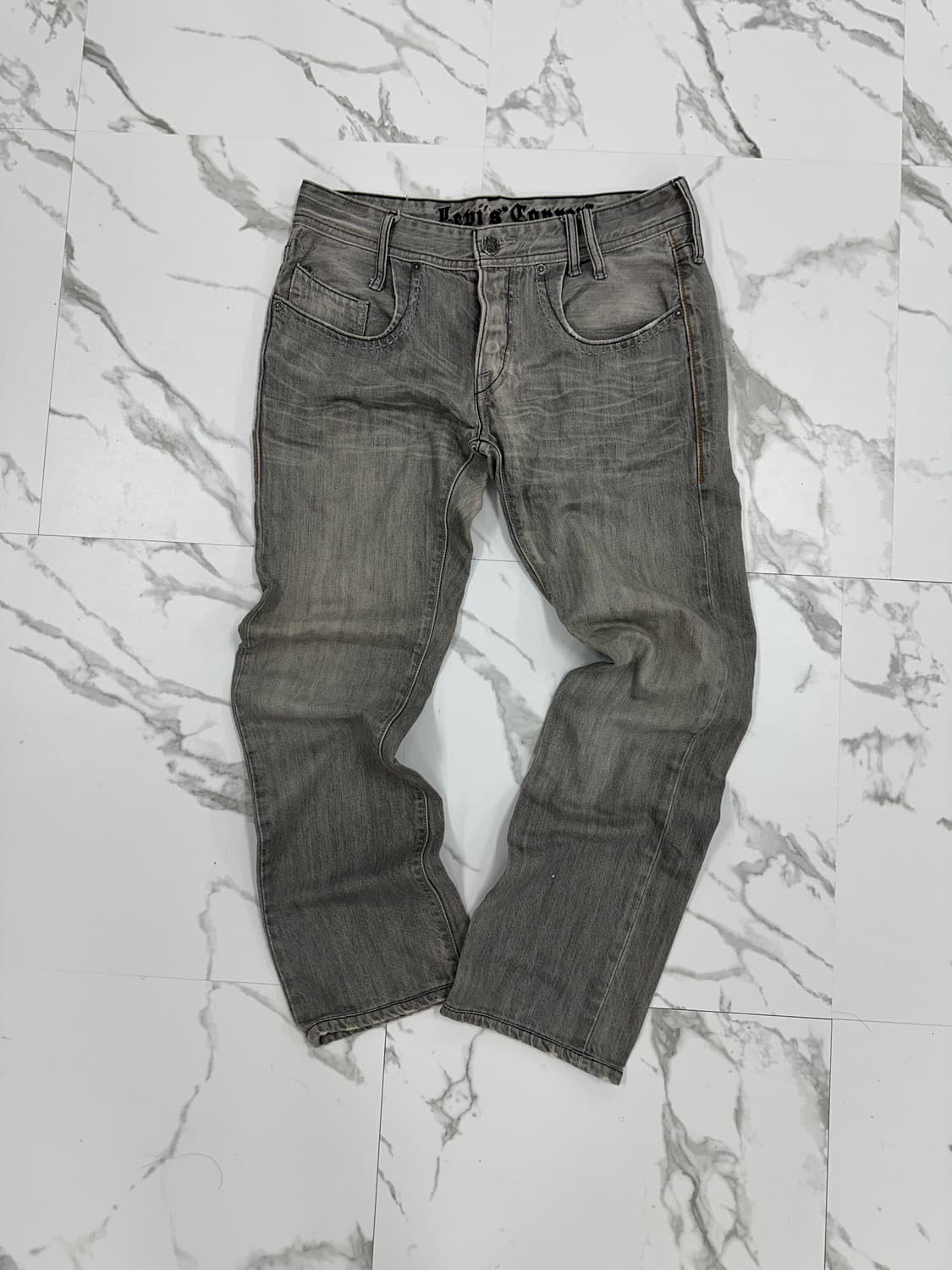 Levi's 리바이스 Copper 그레이 웨스턴 데님 팬츠 상품이미지1