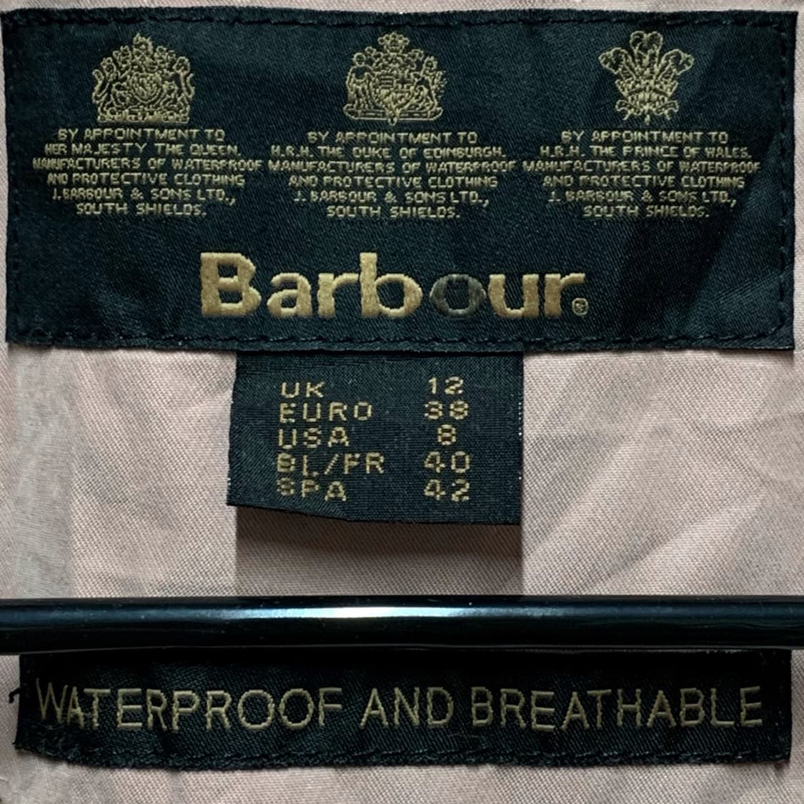 [L/WOMEN] 바버 샤워푸르프 버튼다운 코트 상품이미지5