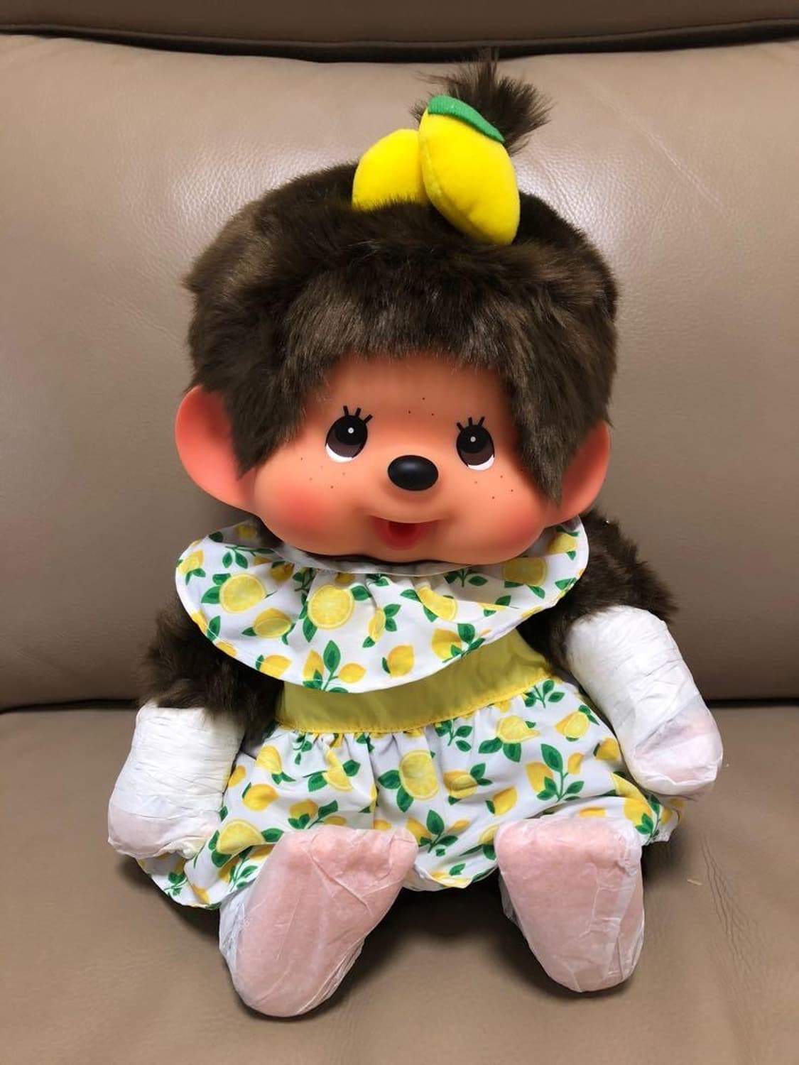[무배17/새상품]레몬 몬치치 L 라지 여아 인형 상품이미지1