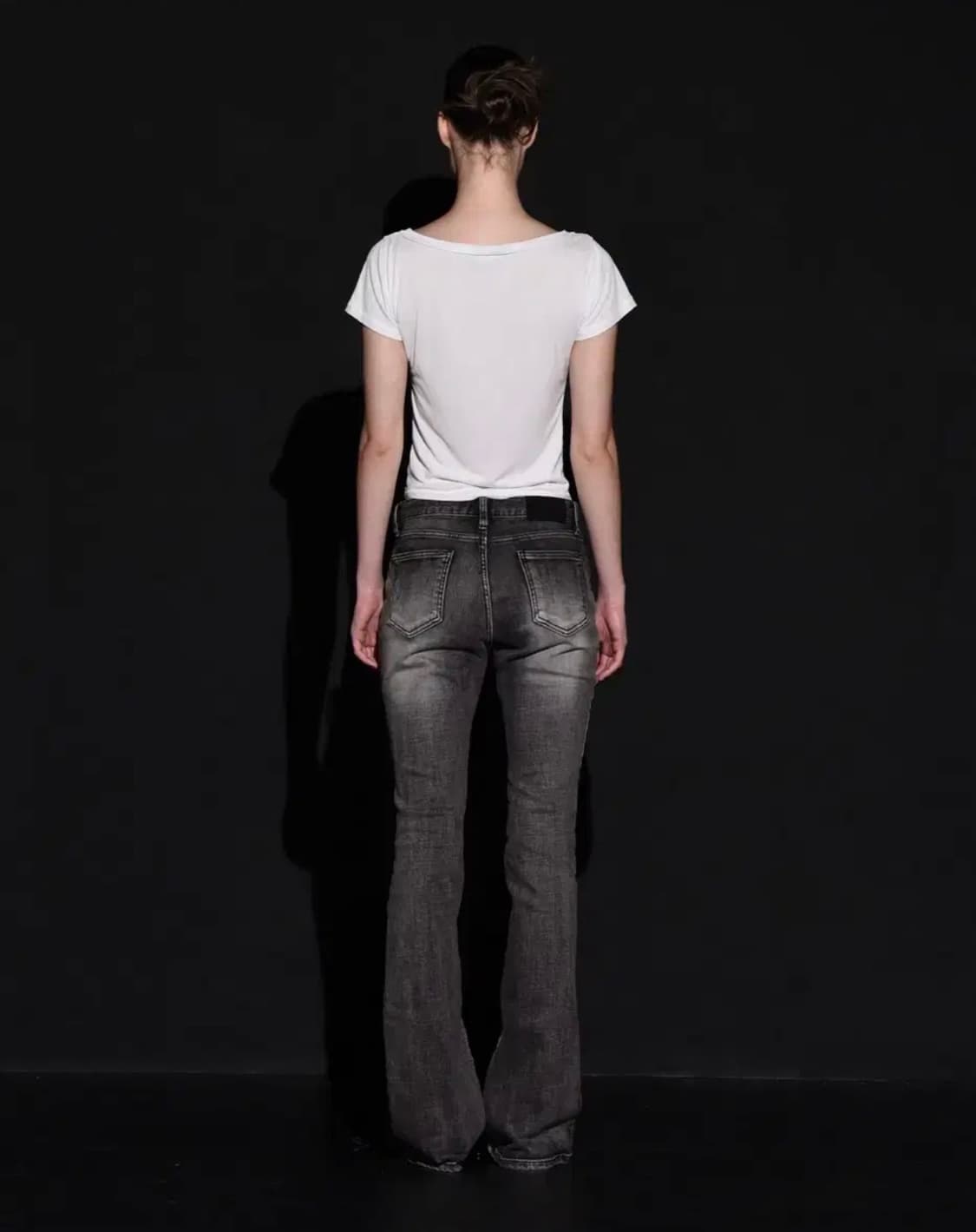 보헤미안서울 프론트 포켓 부츠컷 데님팬츠 상품이미지3