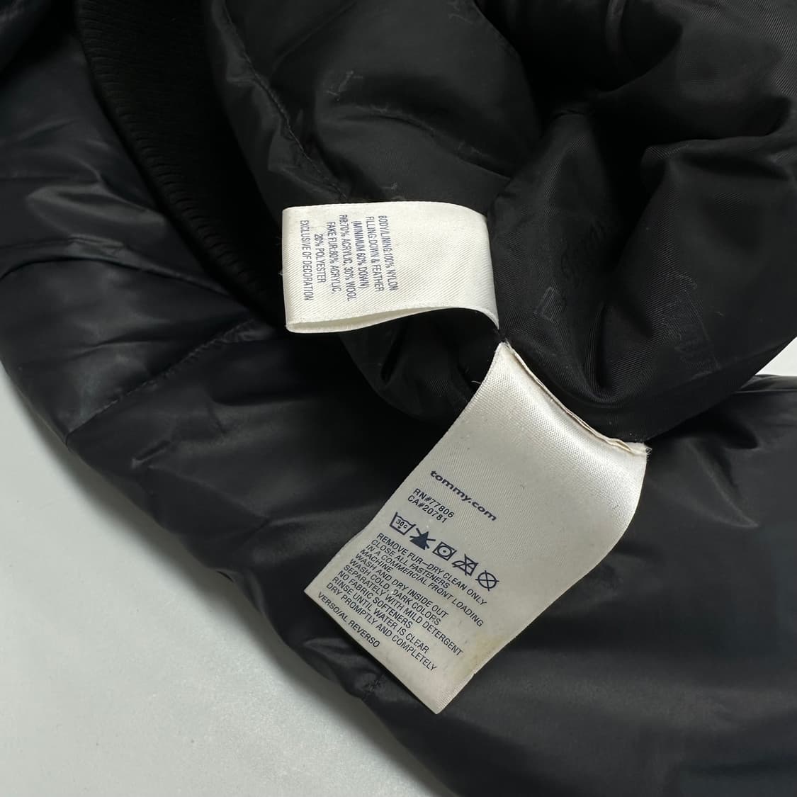 타미힐피거 로고 다운 패딩 상품이미지6