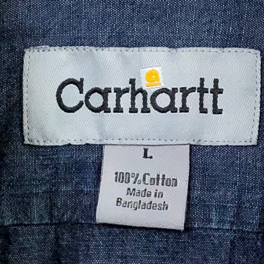 L 칼하트 데님 셔츠 상품이미지3