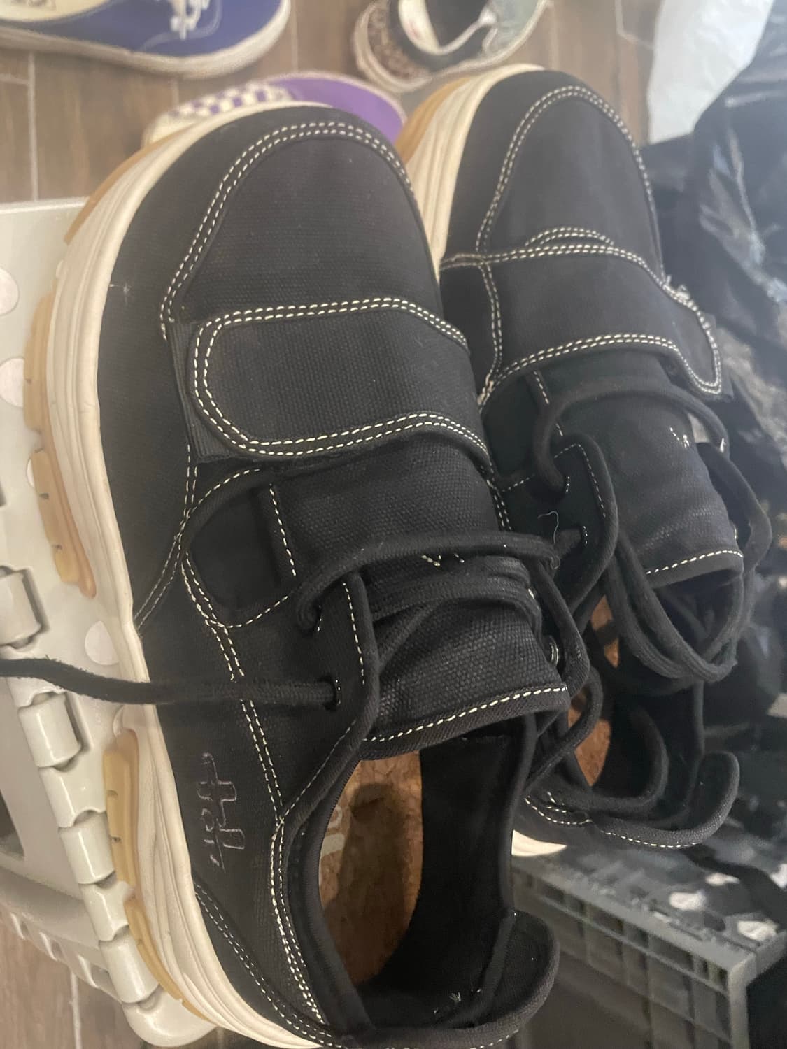 OTZShoes 검정 벨크로 신발270 상품이미지1