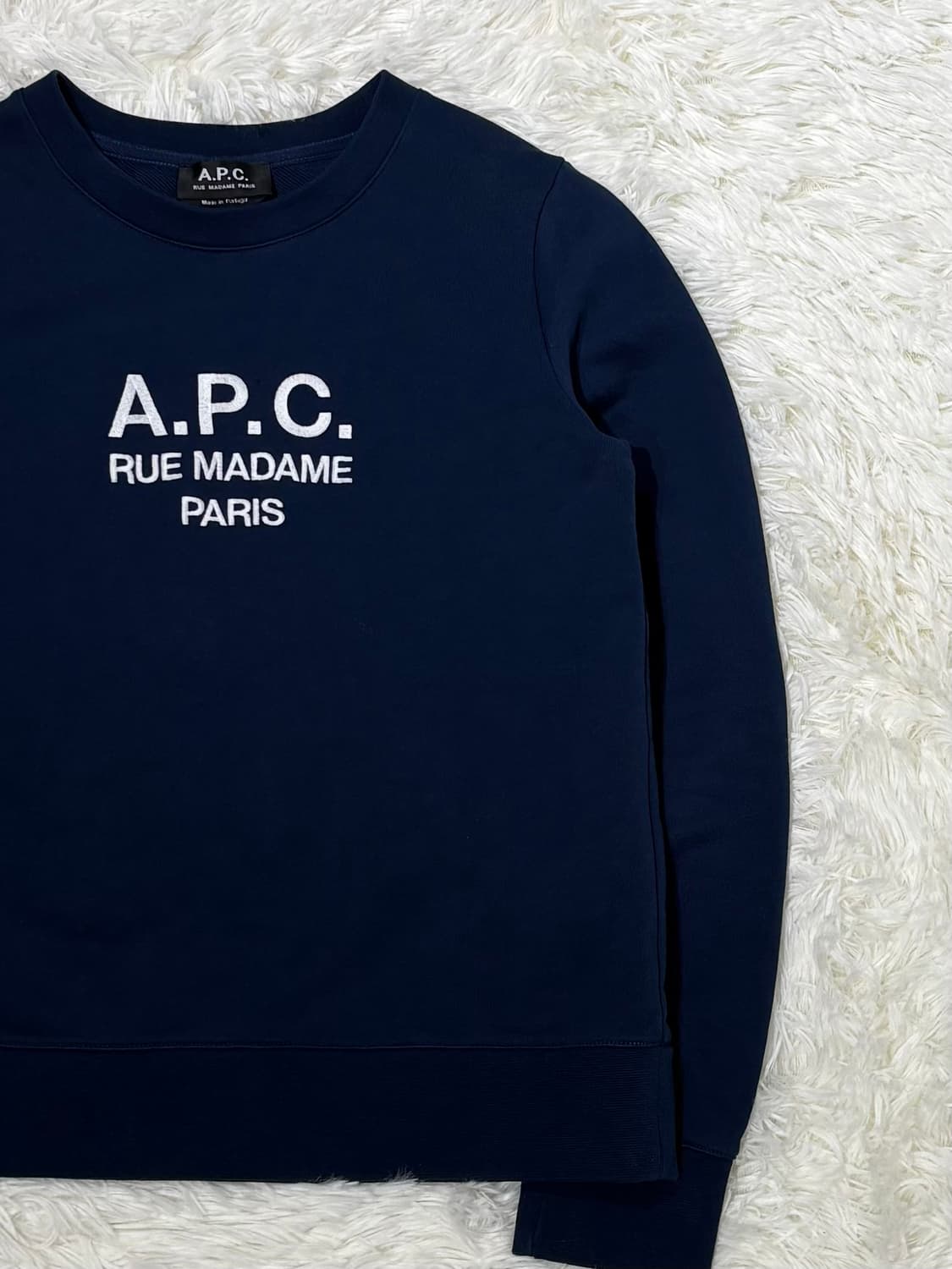 아페쎄 네이비 맨투맨 상품이미지6