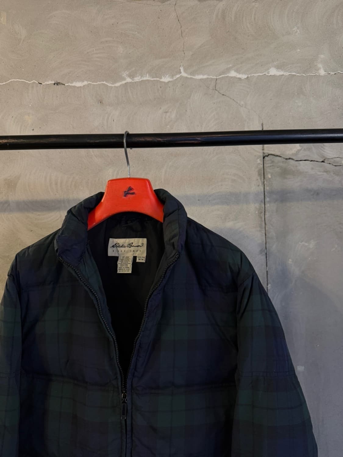 에디바우어 블랙와치 구스 패딩 다운 자켓 55~66 상품이미지3