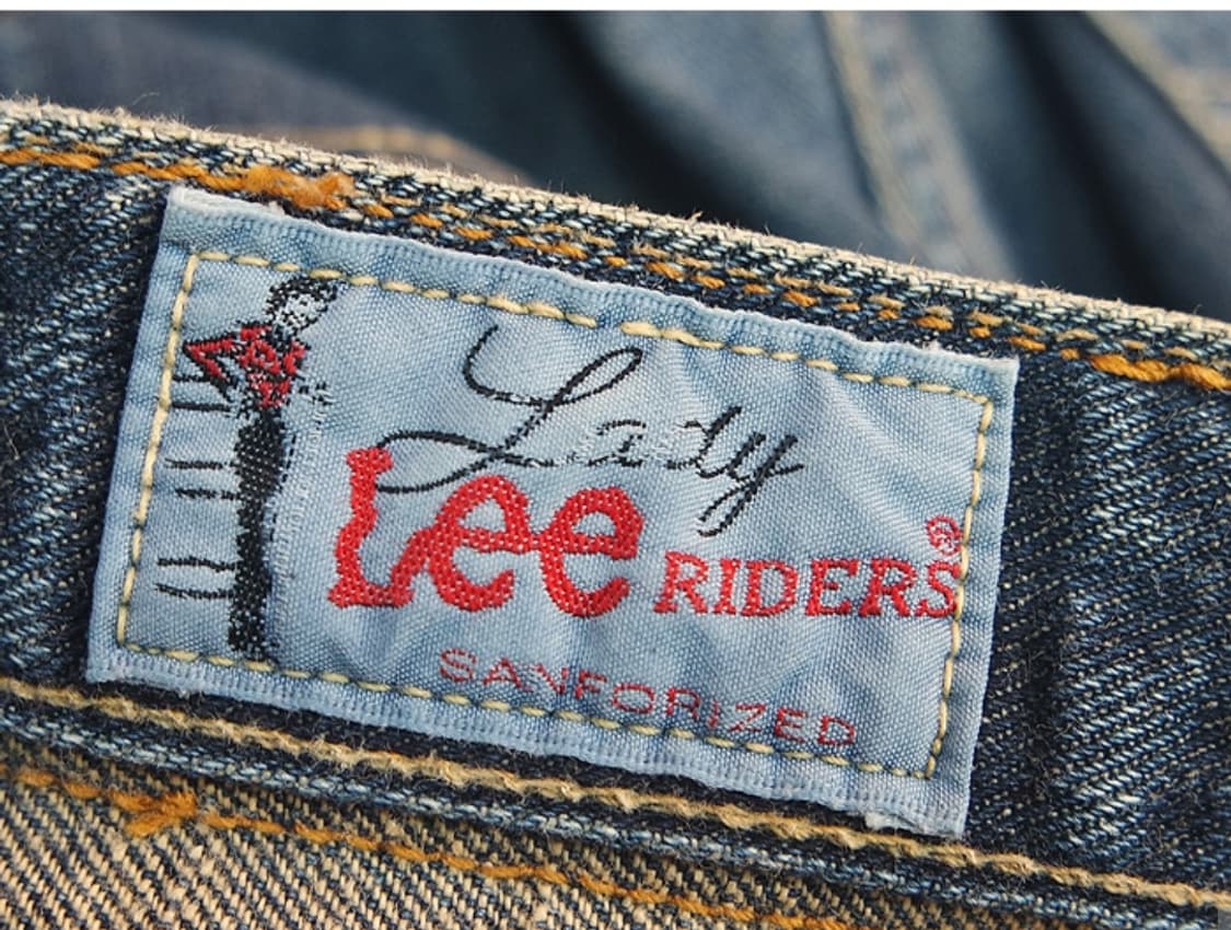 90's 일본판 Lee riders 부츠컷 데님 팬츠 상품이미지8