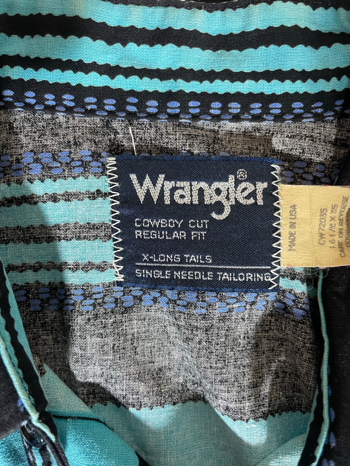 Wrangler 랭글러 카우보이 컷 아즈텍 패턴 셔츠 상품이미지3
