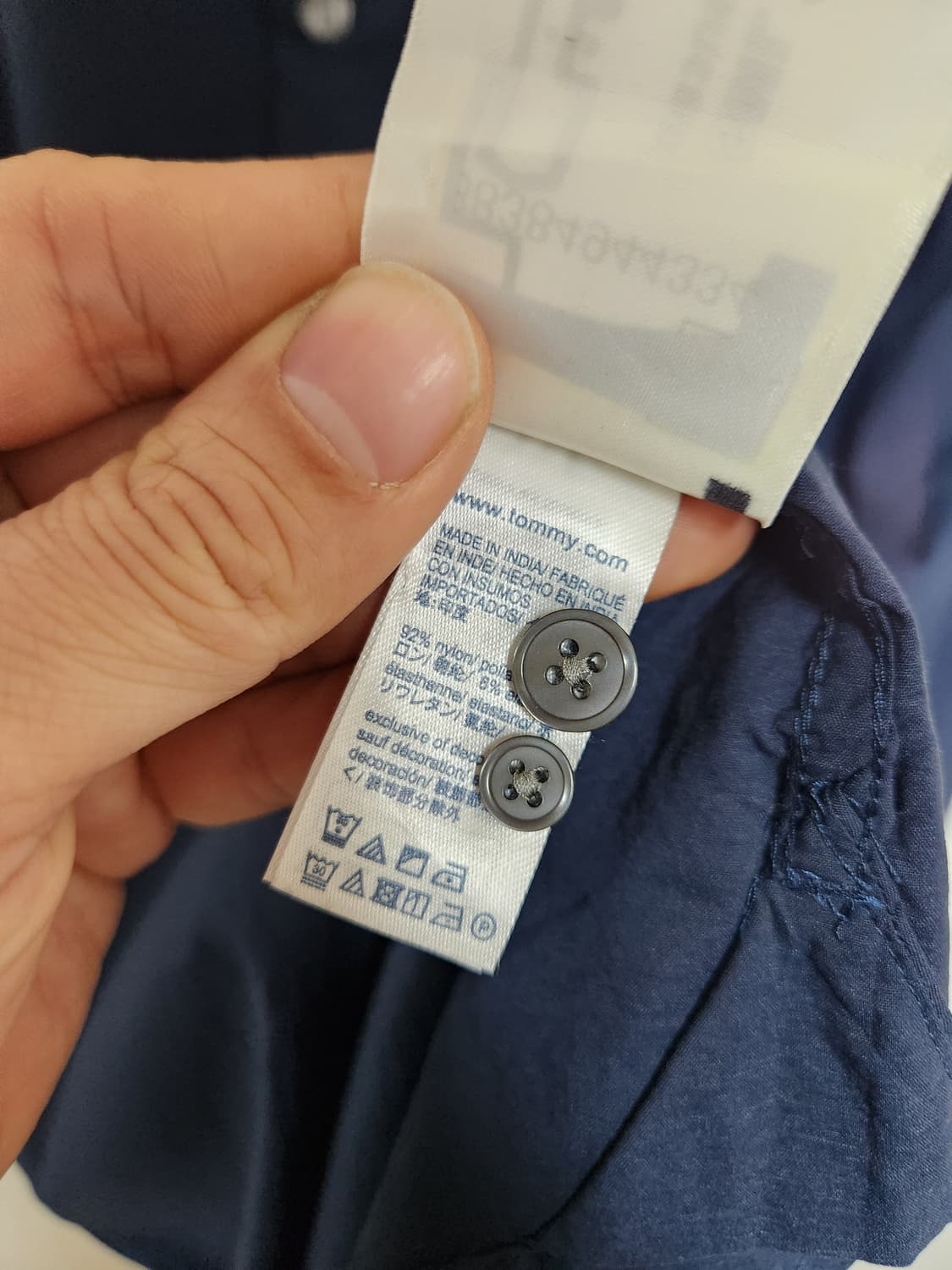 타미힐피거Tommy 스트레치 셔츠 2XL - S119 상품이미지6