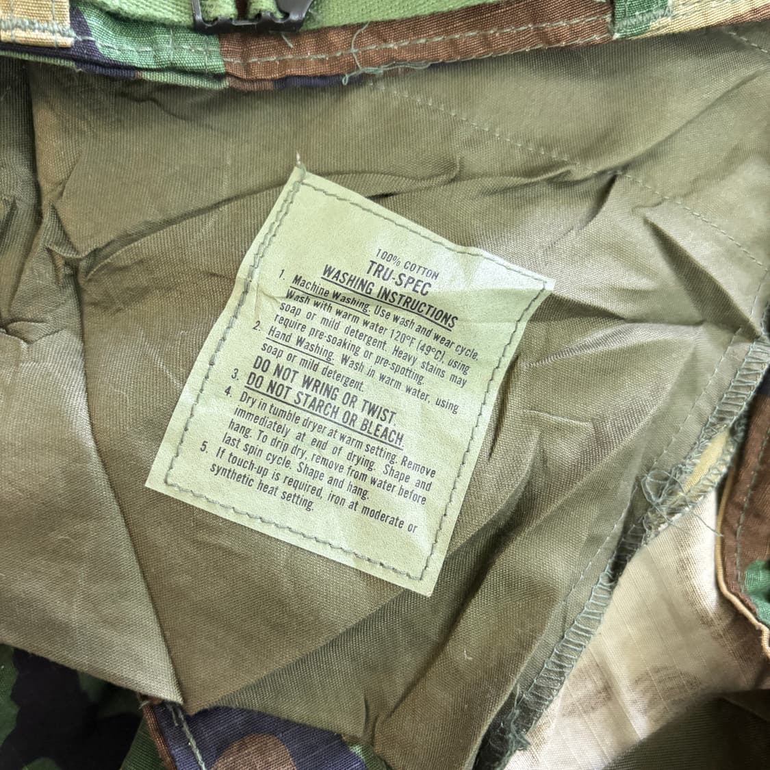 US ARMY USA 우드랜드 카모 카고 쇼츠 M 상품이미지6