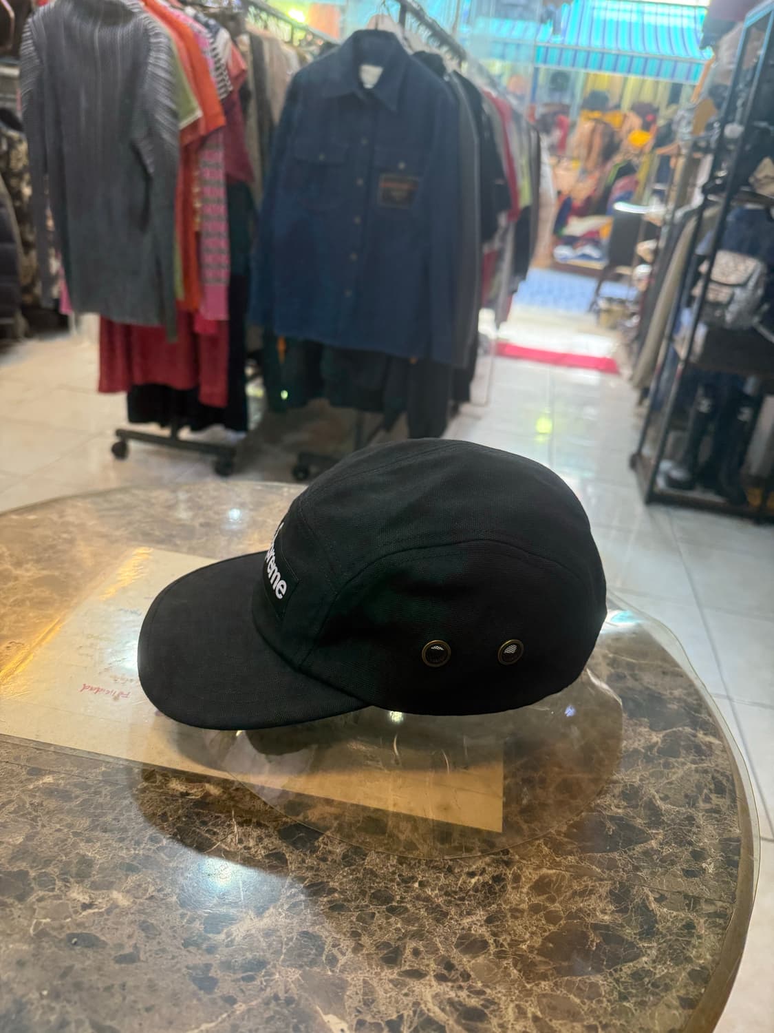 정품 슈프림 워시드 치노 트윌 캠프캠 팝니다 상품이미지2