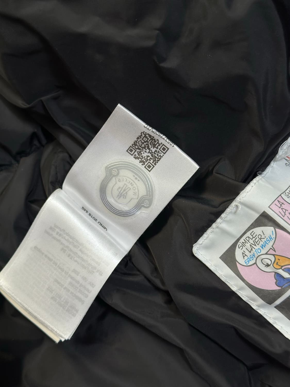 몽클레어 패딩 블랙  상품이미지7