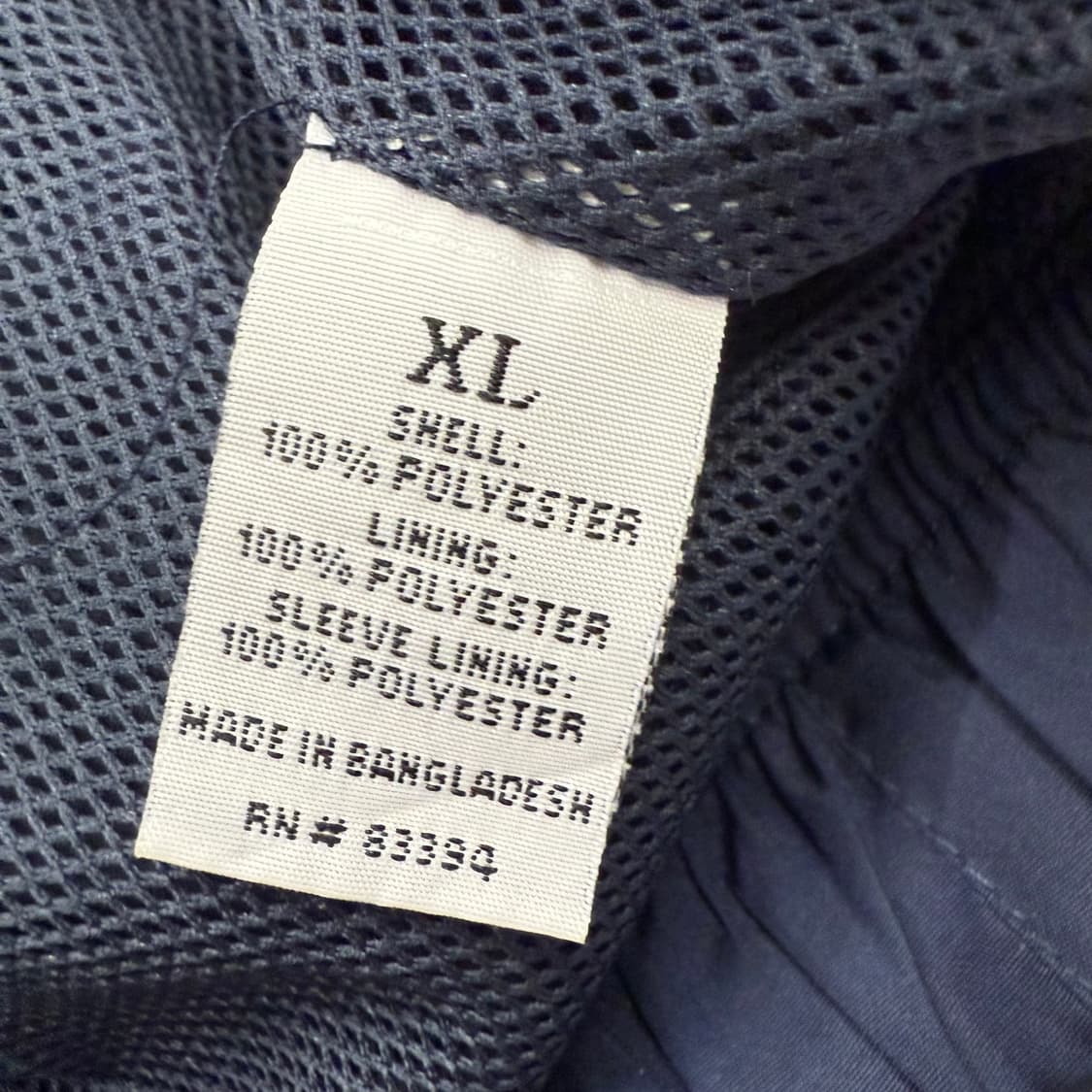 XL 나이키 네이비 바람막이 상품이미지5
