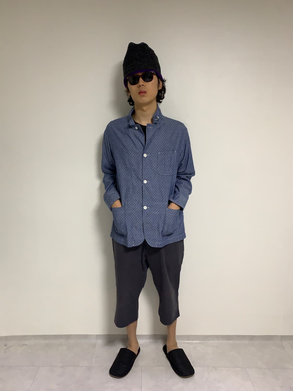 Dot Chambray Loiter Jacket 상품이미지1
