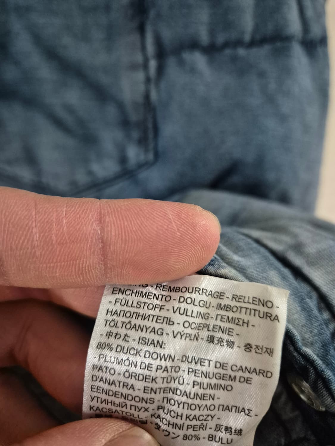 [95~100]리바이스 빈티지 푸퍼 덕다운패딩 상품이미지6